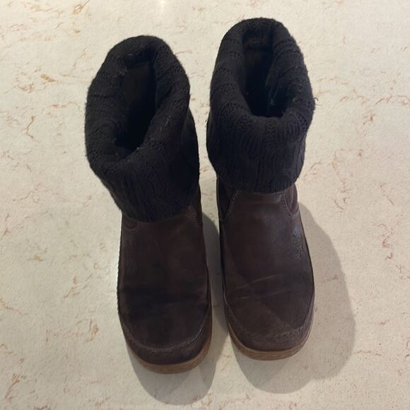 The North Face fold down waterproof boots SZ 6 - Picture 5 of 6